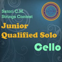 Cello Junior Qualified Solo