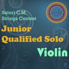 Violin Junior Qualified Solo